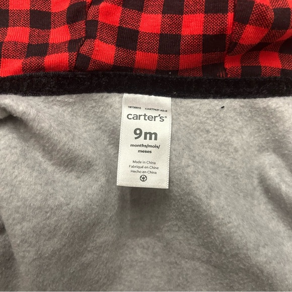 Carters grey pea style jacket with black/red detailing on sleeves and hood - Picture 8 of 9